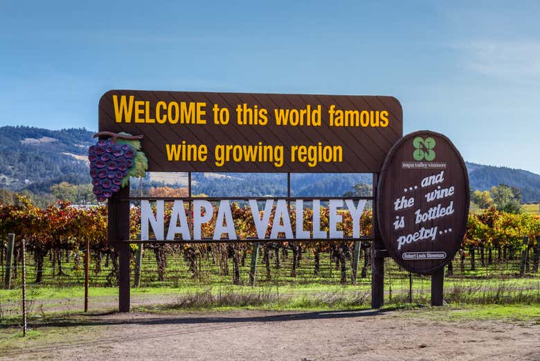 Valle de Napa, una de las grandes zonas vinícolas de California