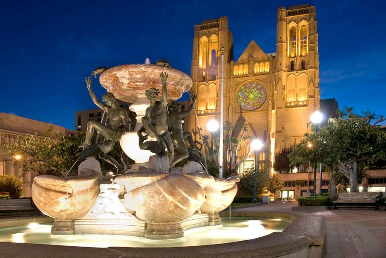 Grace Cathédrale de nuit