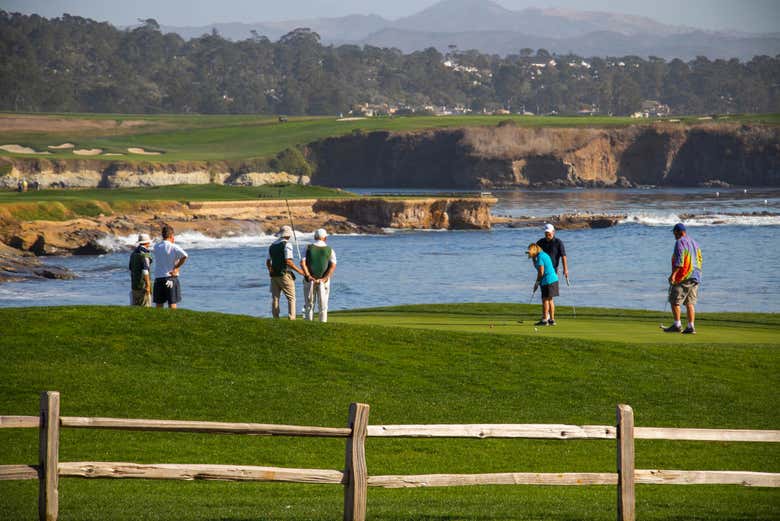 Club de golf en 17 Mile Drive