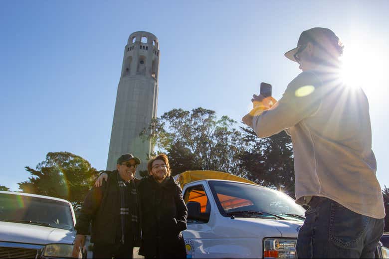 Take a picture in front of Coit Tower
