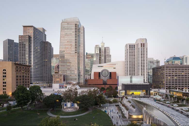 Extérieurs du MoMA de San Francisco