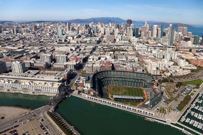 AT&T Park, home of the San Francisco Giants