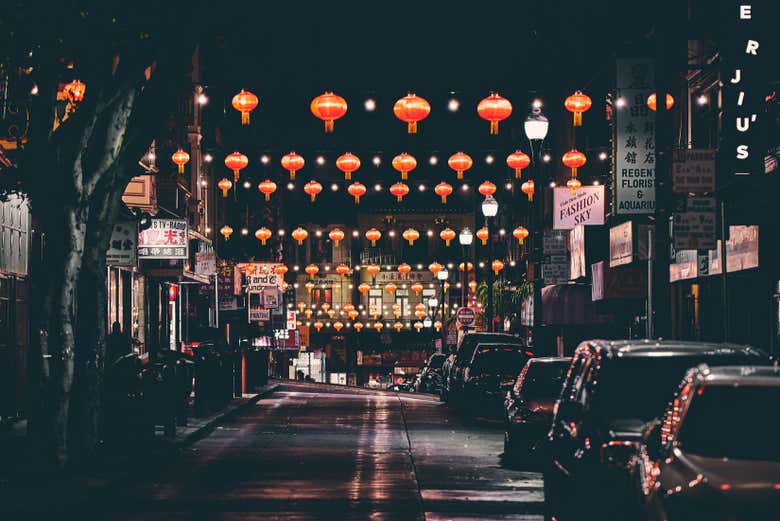 Les lanternes chinoises illuminent les rues de San Francisco