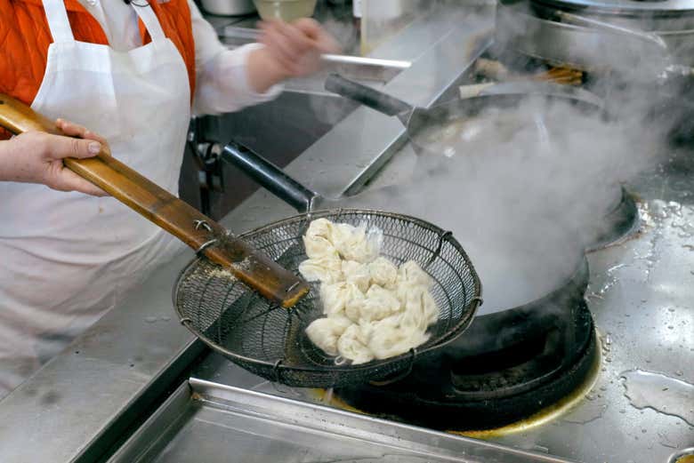 Probaremos los clásicos dumplings