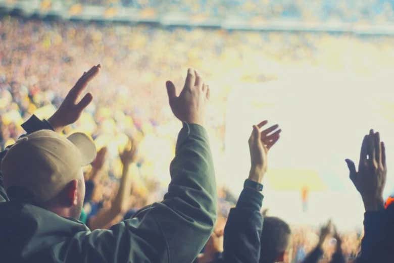 Tifosi durante la partita