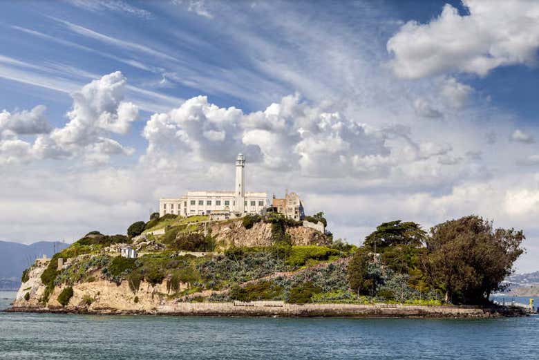 Isla de Alcatraz, en la bahía de San Francisco