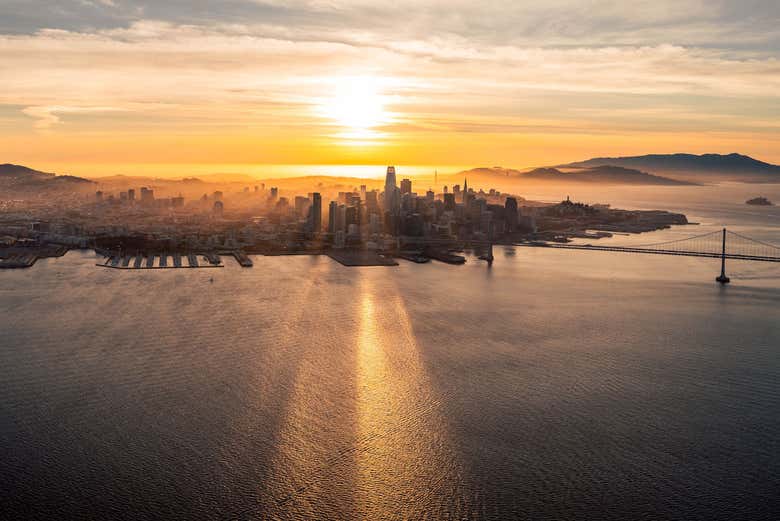 Tramonto a San Francisco