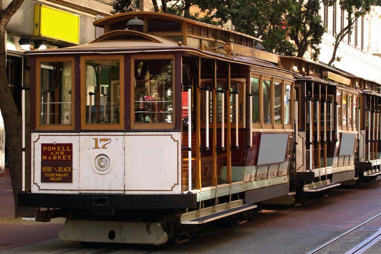 Le tramway de Powell Street