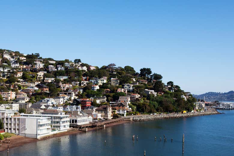 Visite de la magnifique ville de Sausalito