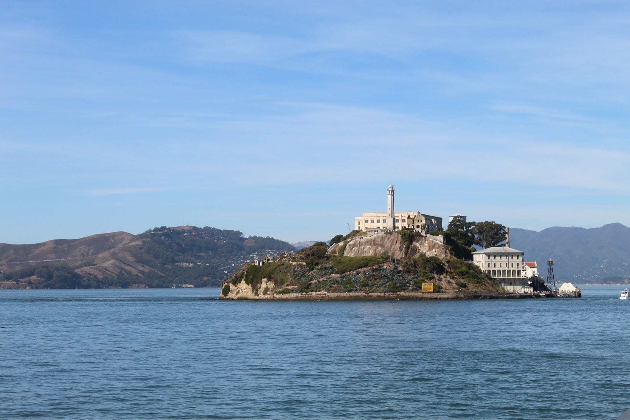 Sail across the bay to the legendary Alcatraz Island