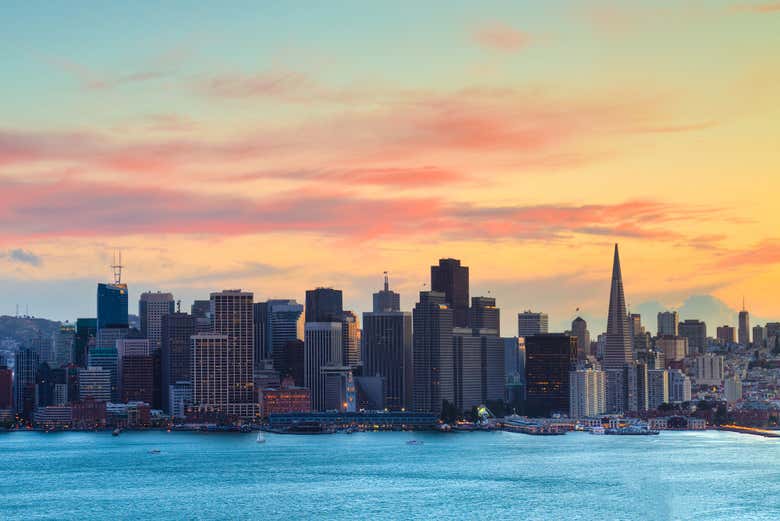 L'horizon de San Francisco
