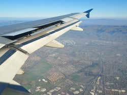 Flying to San Francisco