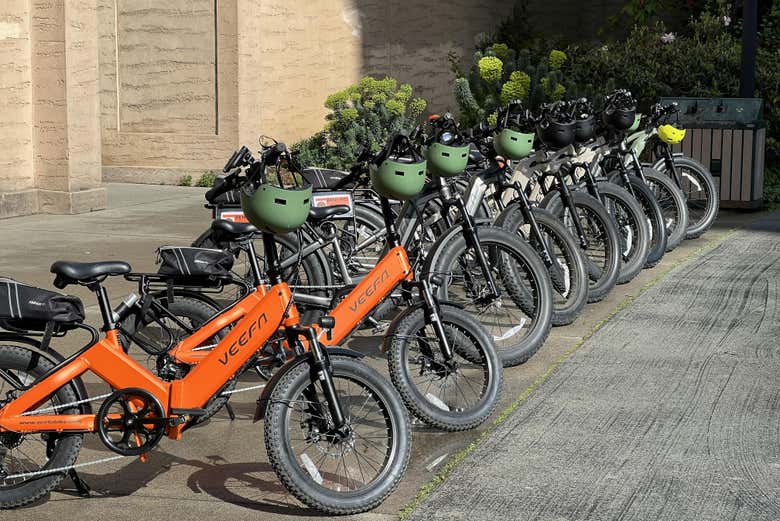 Biciclette parcheggiate