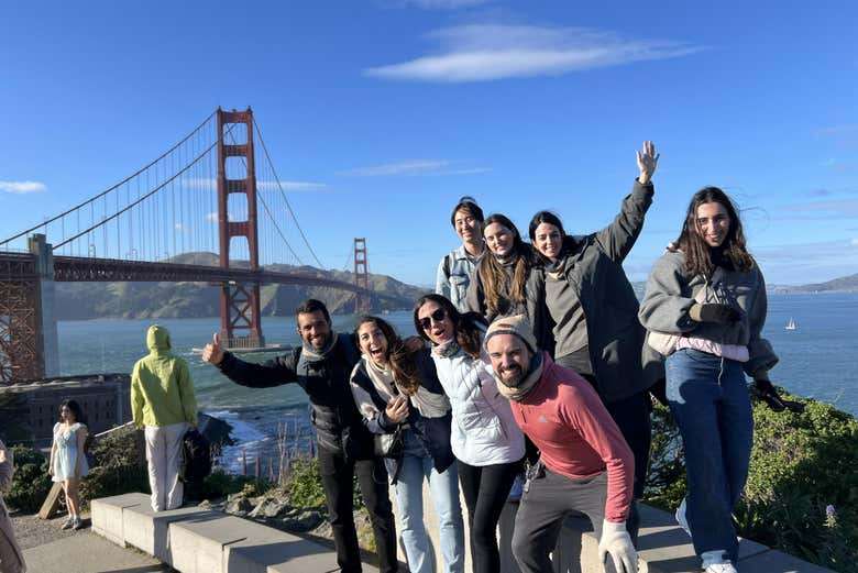 Una sosta al Golden Gate Bridge