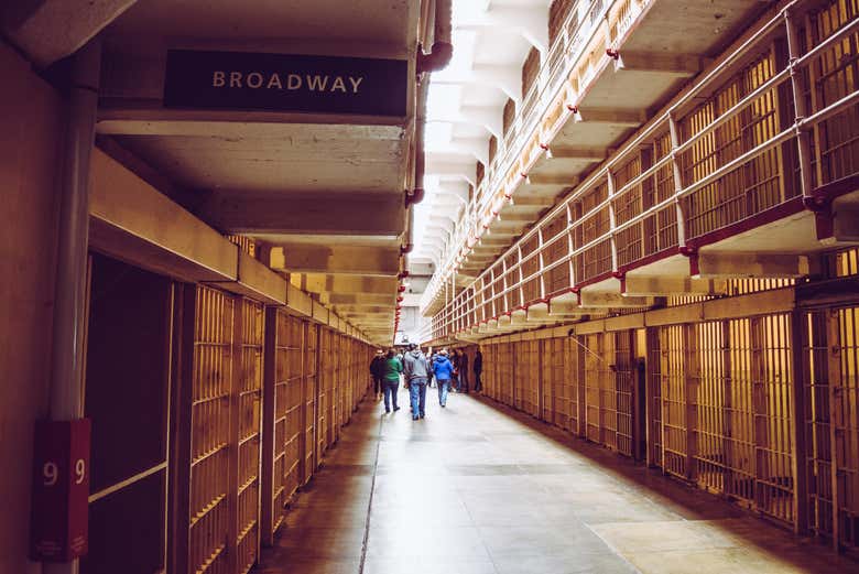 Recorriendo los pasillos de Alcatraz