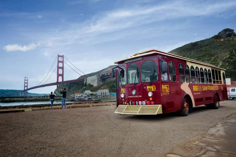 Tour en trolebús por Sausalito