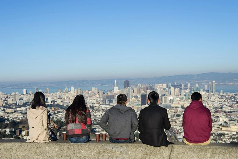 Admirez la vue sur San Francisco