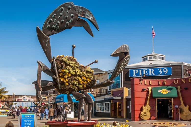 San Francisco Fisherman`s Wharf Walking Tour 2023 in 4K 