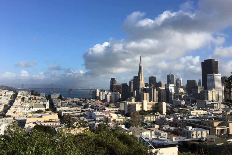 The city's breathtaking skyline