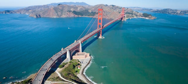 Vol au dessus de la baie de San Francisco en hydravion