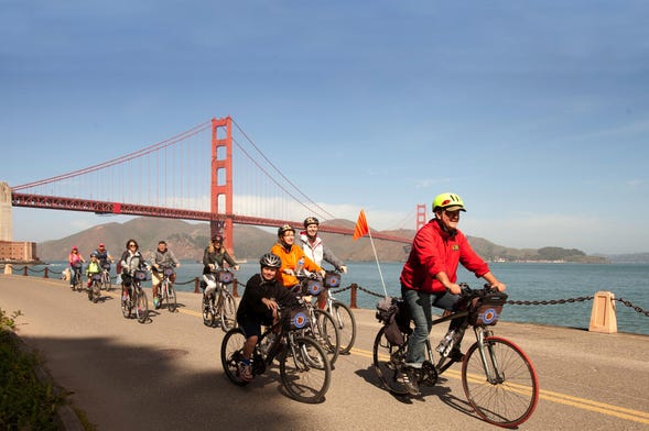 Balade à vélo dans San Francisco + Alcatraz