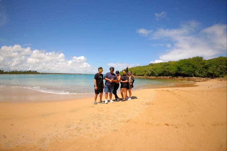 Durante uma das paradas