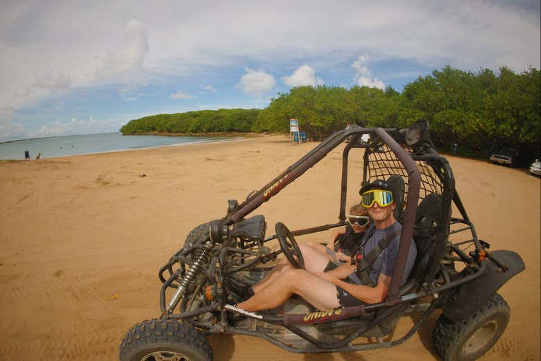 Você vai adorar a experiência de dirigir um buggy!