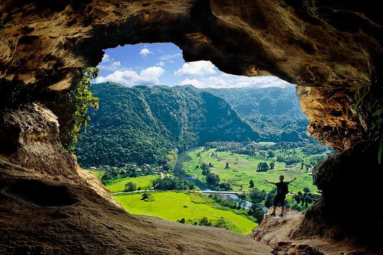Un majestuoso paisaje del valle del Rio Grande