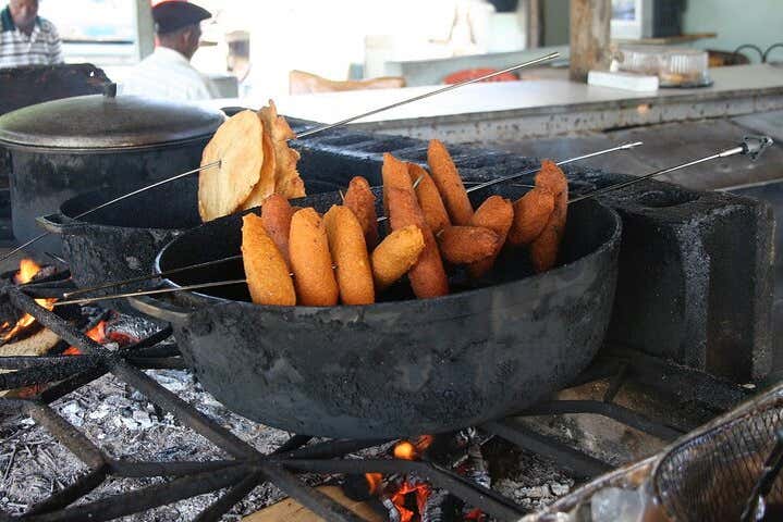 Deliciosas frituras em Piñones