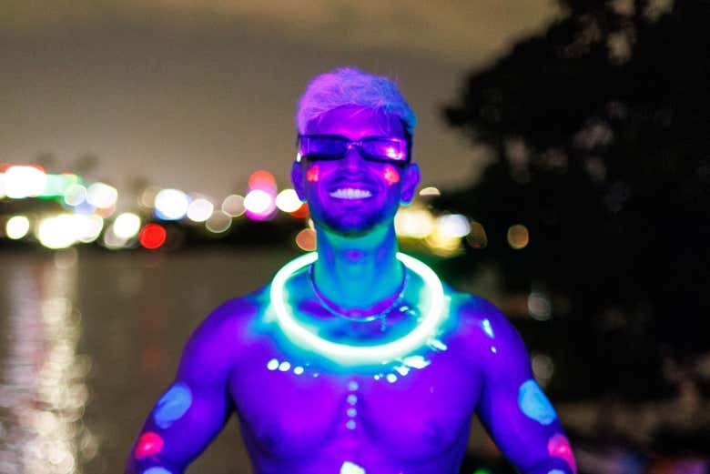 Desfrutando do glow