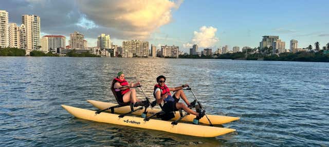 Water Bike Tour of Condado Lagoon