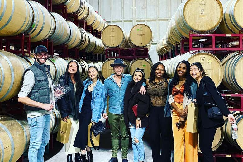 Interior de una de las bodegas que visitaremos