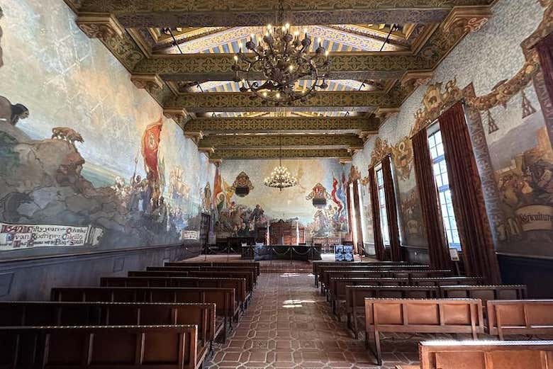 Mural room de Santa Barbara