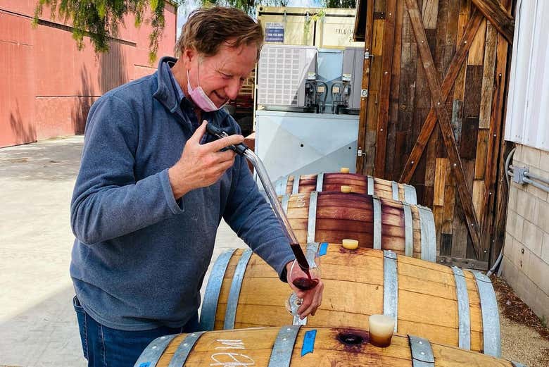 Probaremos el vino de Santa Bárbara