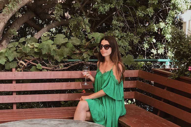 Degustano i vini californiani