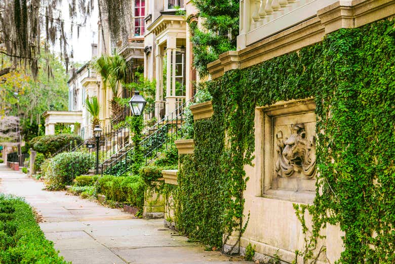 Traversez les plus beaux quartiers de Savannah