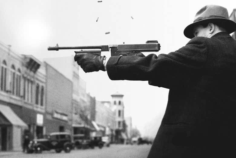 Une fusillade entre gangsters