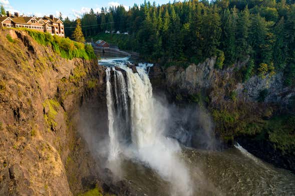 Cataratas Snoqualmie + Degustação de vinhos em Woodinville