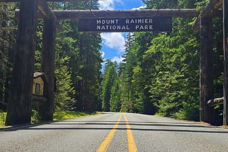 Entrada al Parque Nacional del Monte Rainier