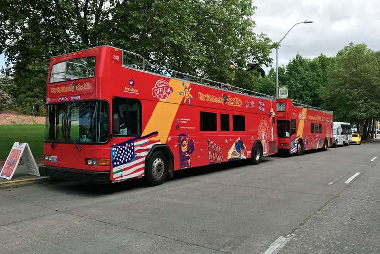 Ônibus turístico por Seattle