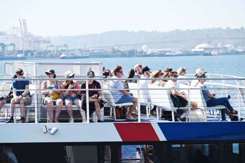 Enjoy a pleasant boat ride