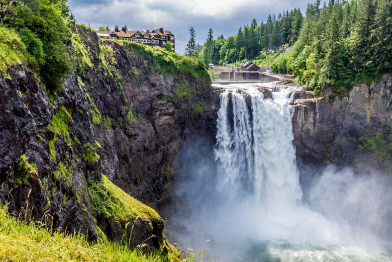 Cataratas Snoqualmie, no Estado de Washington