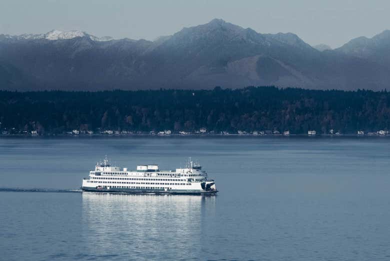 Ferry entre Seattle y Bainbridge Island