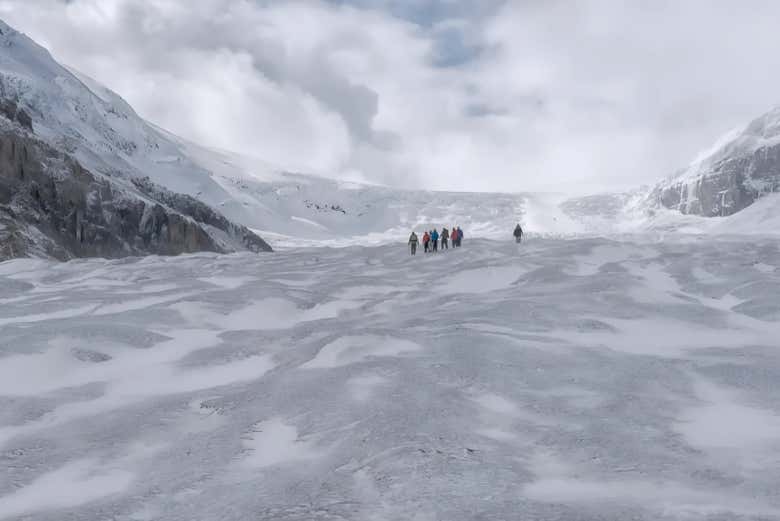 Geleira Athabasca, nas Montanhas Rochosas