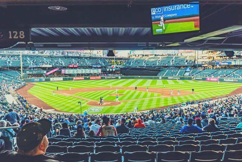 Viendo desde las gradas a los Seattle Mariners