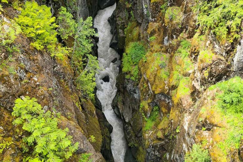 Box Canyon Loop de 30 metros de profundidade