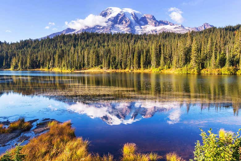 Monte Rainier, no estado de Washington