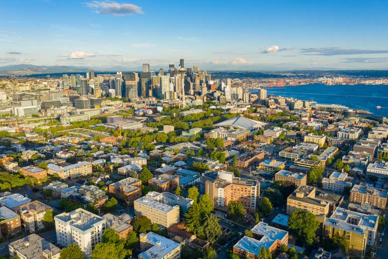 Vue panoramique sur le quartier de Belltown