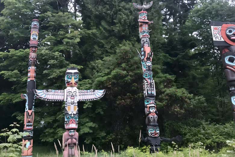 Totens no Stanley Park