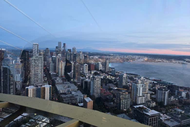 Vistas da cidade de Seattle